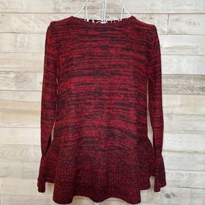 Style & Co Peplum Sweater Size Petite Medium